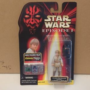 🌟NWT Vintage Star Wars Comm Tech Anakin Skywalker